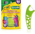 GUM Crayola Kids Flosser 40 Counts