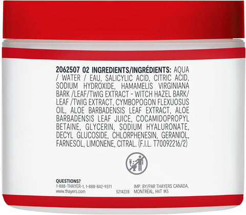 Thayers Natural Pore Refining Pads 60 Counts