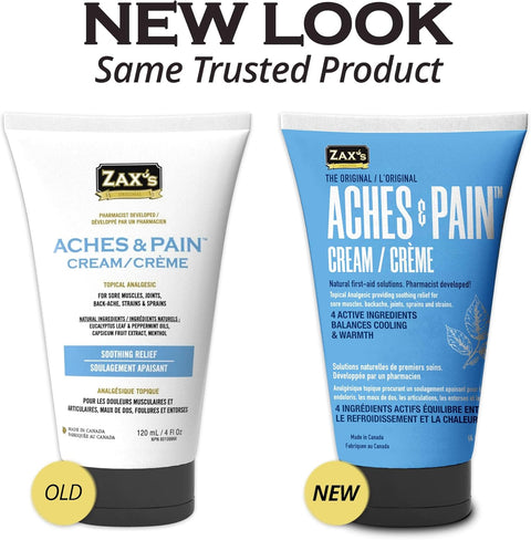 Zax's Original Creams Aches and Pain Cream 120mL