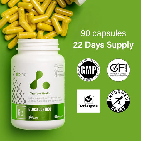 ATP Lab Gluco Control 90 Capsules
