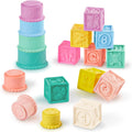 B. Toys Stacking Cups And Blocks