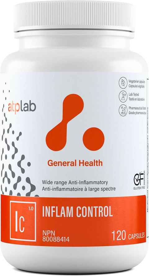 ATP Lab Inflam Control 120 Capsules