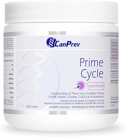 CanPrev Prime Cycle for Women Powder 276g (Formerly Prime Fertility)