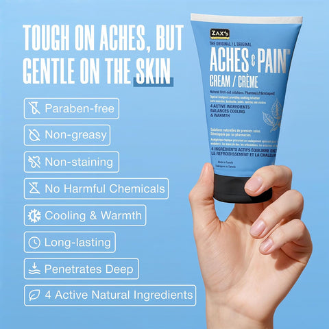 Zax's Original Creams Aches and Pain Cream 120mL