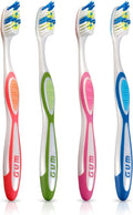 GUM Tooth & Tongue Toothbrush Soft Bristles 1 Pack of 2 Toothbrushes
