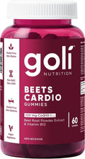 Goli Nutrition Cardio Gummies Beet 60 Count