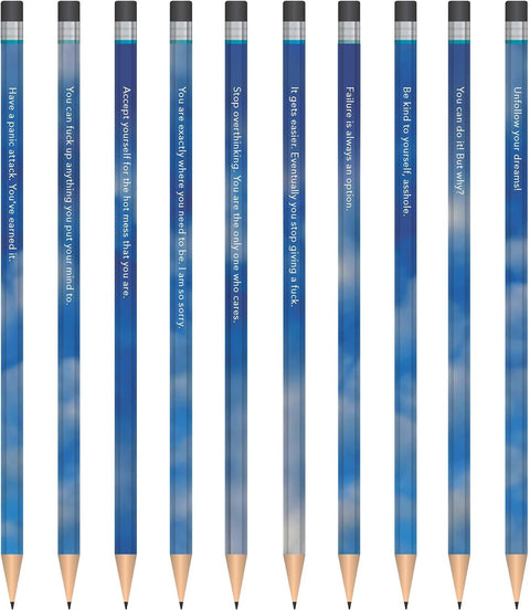 Chronicle Books Disappointing Affirmations Pencils