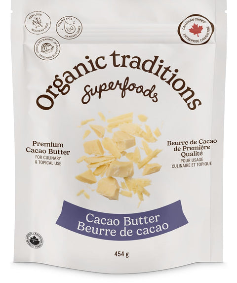 Organic Traditions Cacao Butter