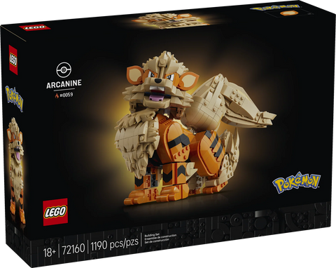 Lego Pokemon Arcanine, 72160