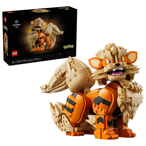 Lego Pokemon Arcanine, 72160