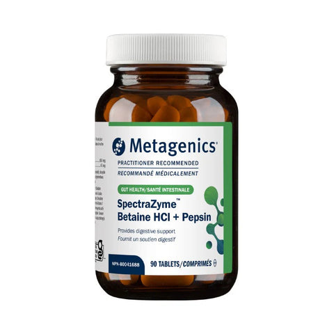 Metagenics SpectraZyme Betaine HCI + Pepsin