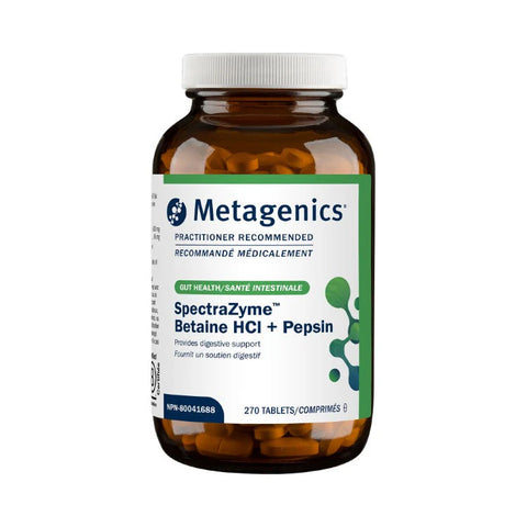 Metagenics SpectraZyme Betaine HCI + Pepsin