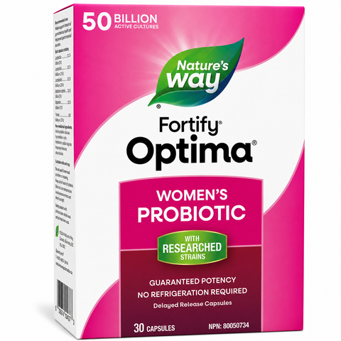 Nature's Way Fortify Optima Women's Probiotic 50 Billion 30 Capsules