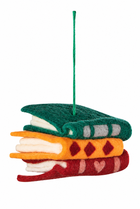 Danica Jubilee Book Club Felt Christmas Tree Ornaments