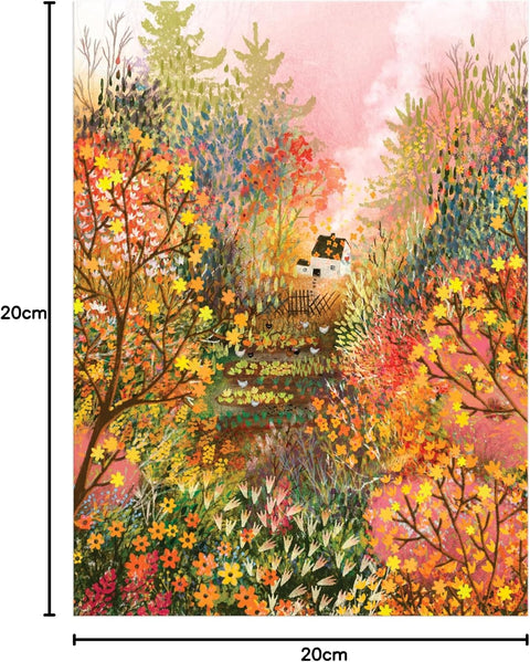 Galison Autumn in the Meadow 1000 Piece Puzzle
