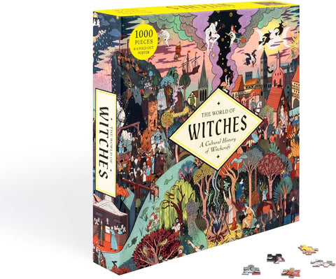 Laurence King The World of Witches: A Cultural History of Witchcraft in a 1000-piece Jigsaw Puzzle