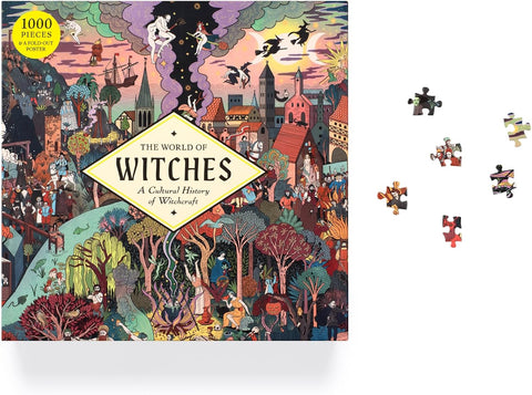 Laurence King The World of Witches: A Cultural History of Witchcraft in a 1000-piece Jigsaw Puzzle
