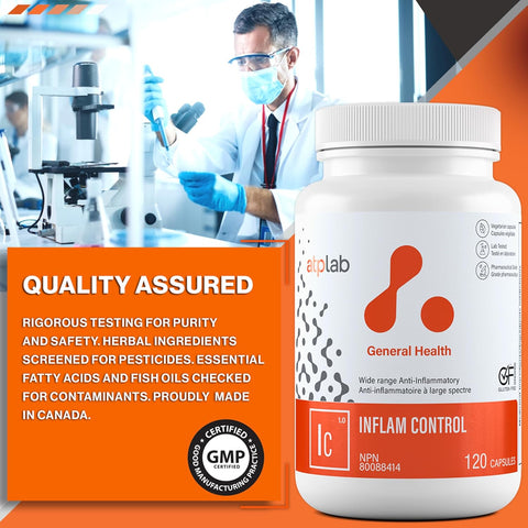 ATP Lab Inflam Control 120 Capsules