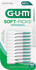 GUM Soft-Picks Original Dental Picks 40 Counts