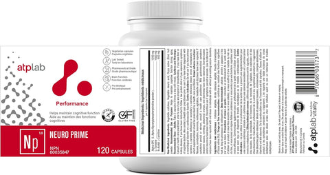 ATP Lab Neuro Prime 120 Capsules