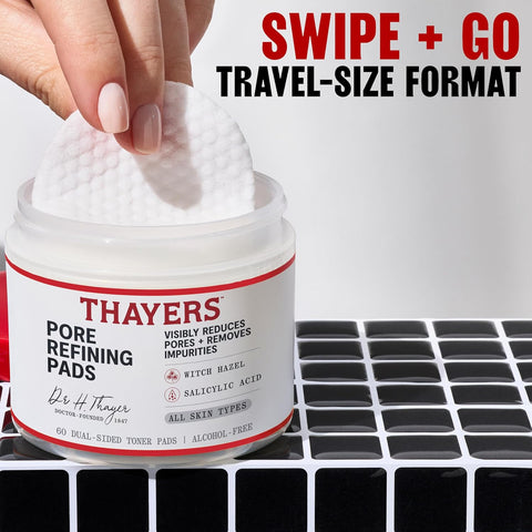 Thayers Natural Pore Refining Pads 60 Counts