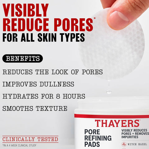 Thayers Natural Pore Refining Pads 60 Counts