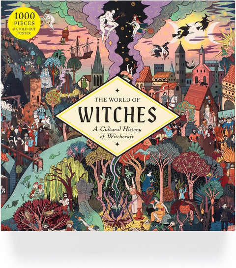 Laurence King The World of Witches: A Cultural History of Witchcraft in a 1000-piece Jigsaw Puzzle