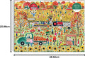Michael Storrings Pumpkin Patch 1000 Piece Puzzle