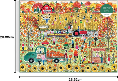 Michael Storrings Pumpkin Patch 1000 Piece Puzzle