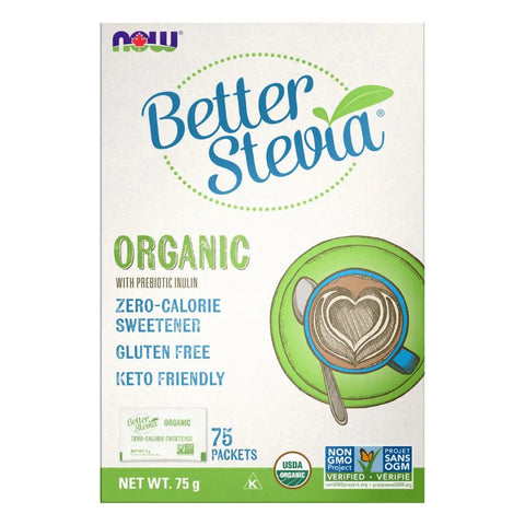 NOW Better Stevia Organic Packets