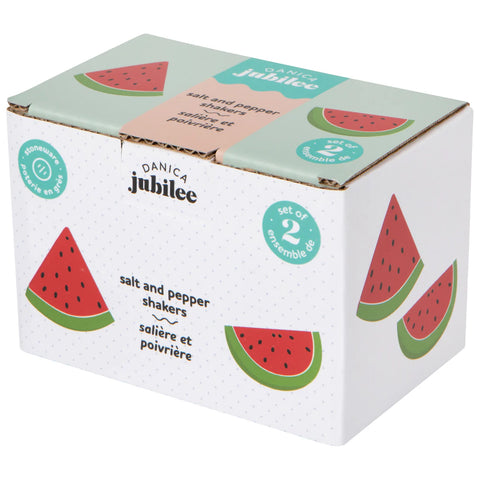 Danica Jubilee Melon Pop Salt and Pepper Shakers