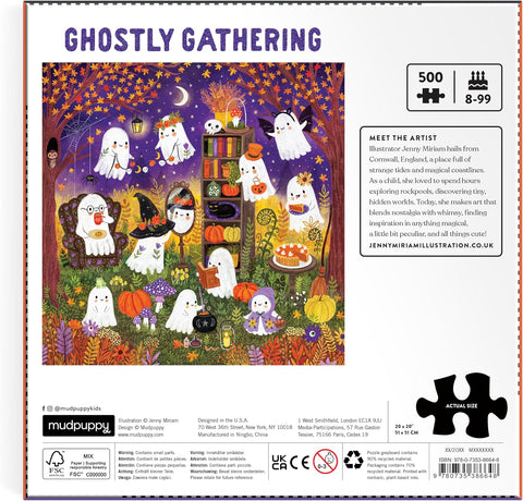 Galison Ghostly Gathering 500 Piece Family Puzzle