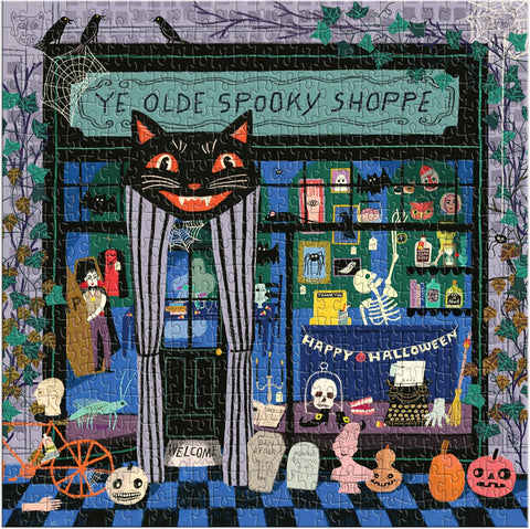 Galison Ye Olde Spooky Shoppe 500 Piece Puzzle