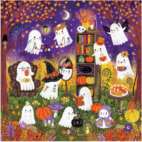 Galison Ghostly Gathering 500 Piece Family Puzzle