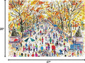 Michael Storrings Fall in Central Park 1000 Piece Puzzle