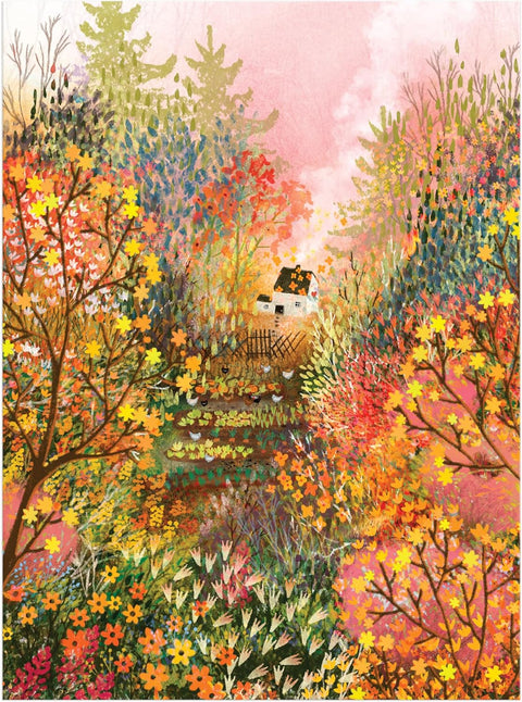 Galison Autumn in the Meadow 1000 Piece Puzzle