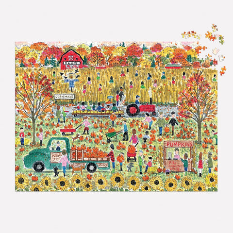 Michael Storrings Pumpkin Patch 1000 Piece Puzzle