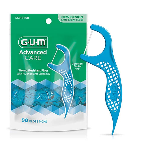 GUM Advance Care with Fluoride and Vitamin E 90 Counts