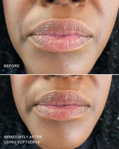 Three Ships Soft Serve Pomegranate + Shea Butter Lip Treatment Vanilla 12g