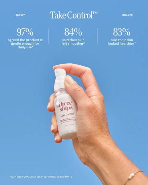 Three Ships Take Control Salicylic Acid + 10% Azelaic Acid Clarifying Serum 30mL