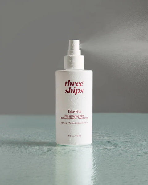 Three Ships Take Five Hypochlorous Acid Balancing Body + Face Spray 118mL