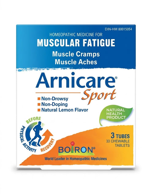 Boiron Arnicare Sport - 3 Tubes - 33 Chewable Tablets