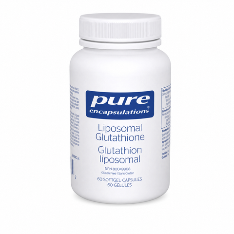 Pure Encapsulations Liposomal Glutathione 60 Softgel Capsules