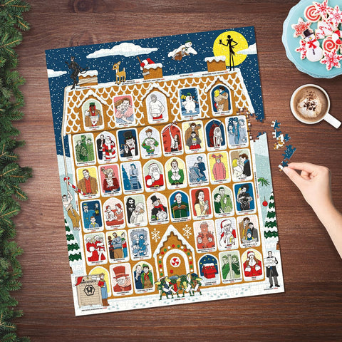 50 Must-Watch Christmas Movies Bucket List 1000-Piece Jigsaw Puzzle