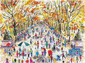 Michael Storrings Fall in Central Park 1000 Piece Puzzle