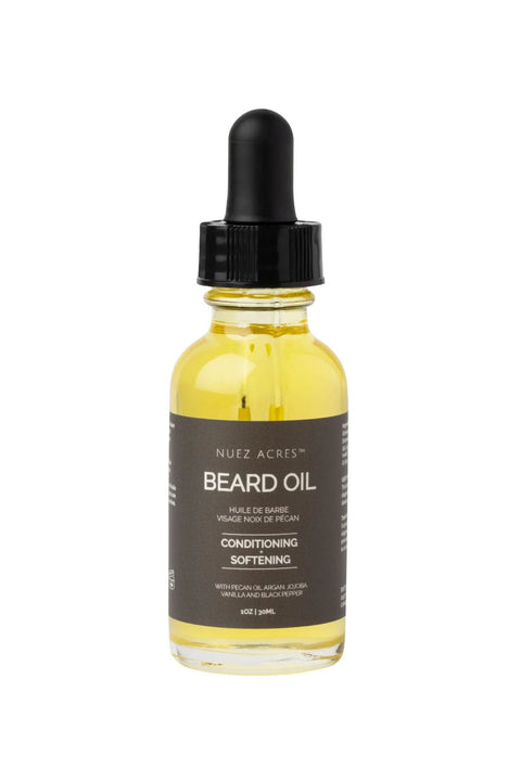 Nuez Acres Conditioning and Softening Beard Oil – Vanilla & Black Pepper