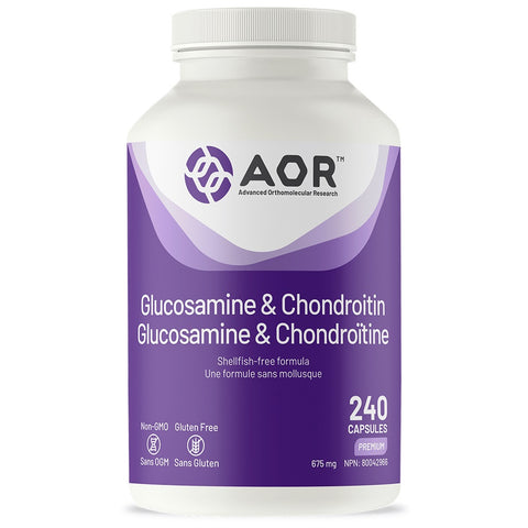 AOR Glucosamine & Chondroitin Capsules (Various Sizes)