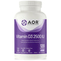 AOR Vitamin D3 2500 IU Capsules (Various Sizes)