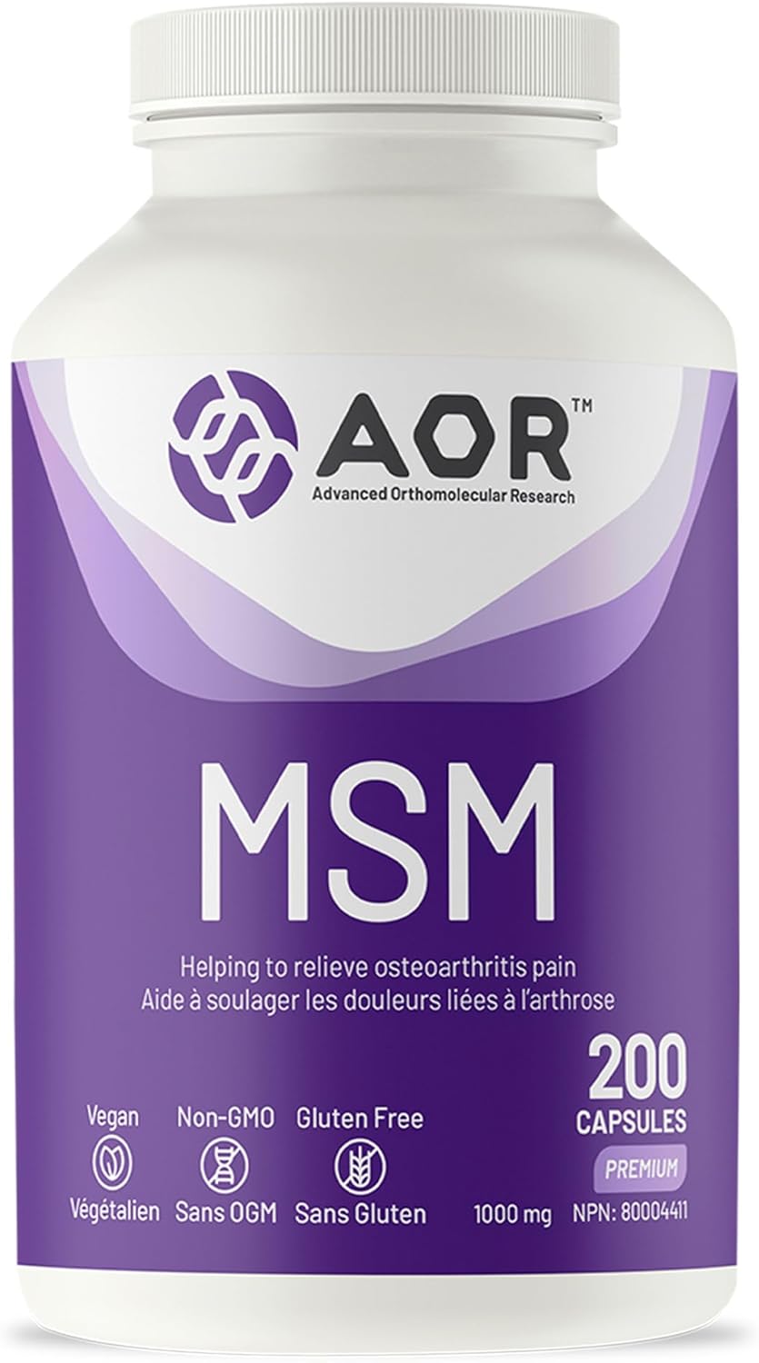 AOR MSM Capsules: Natural Joint Support