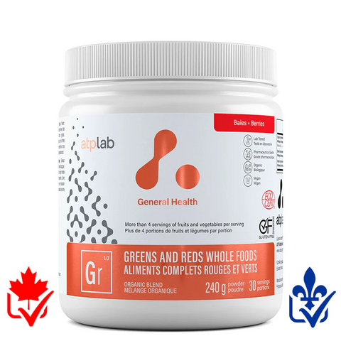 ATP Lab Greens & Reds Whole Foods 240g